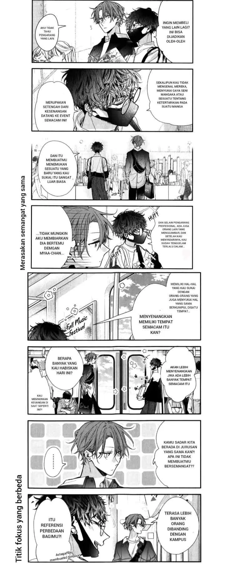 Sasaki to Miyano chapter 48 halaman 8