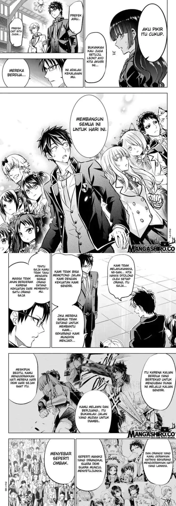 Kishuku Gakkou no Juliet chapter 89 halaman 10