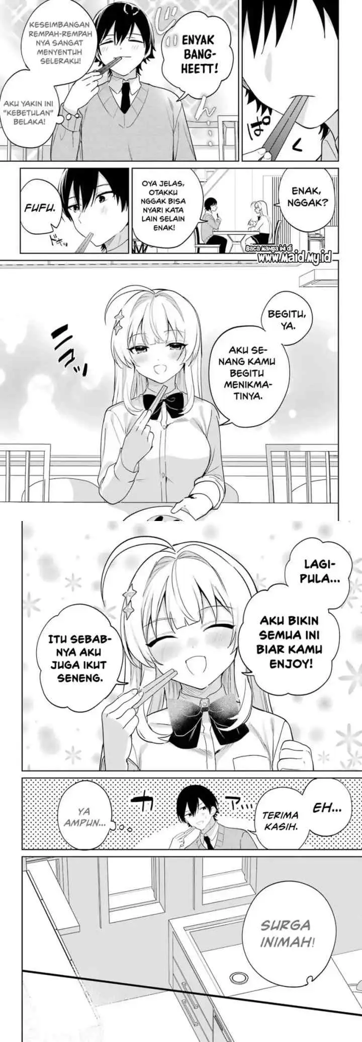Remote Jugyou ni Nattara Class 1 no Bishoujo to Doukyo Suru Koto ni Natta chapter 13 halaman 8