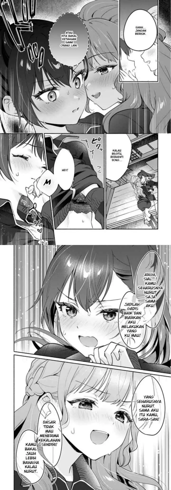 A Yuri Story About Breaking a Pretty Girl Who Keeps Insisting -I Won't Lose- Into Submission chapter 1 halaman 10