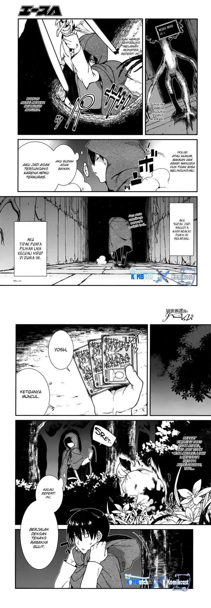 Isekai Meikyuu de Harem wo chapter 8 halaman 15