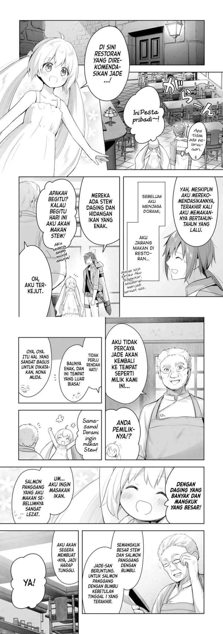 Uketsukejo ni Kokuhaku Shitakute Girudo ni Kayoitsumetara Eiyu ni Natteta chapter 5 halaman 6
