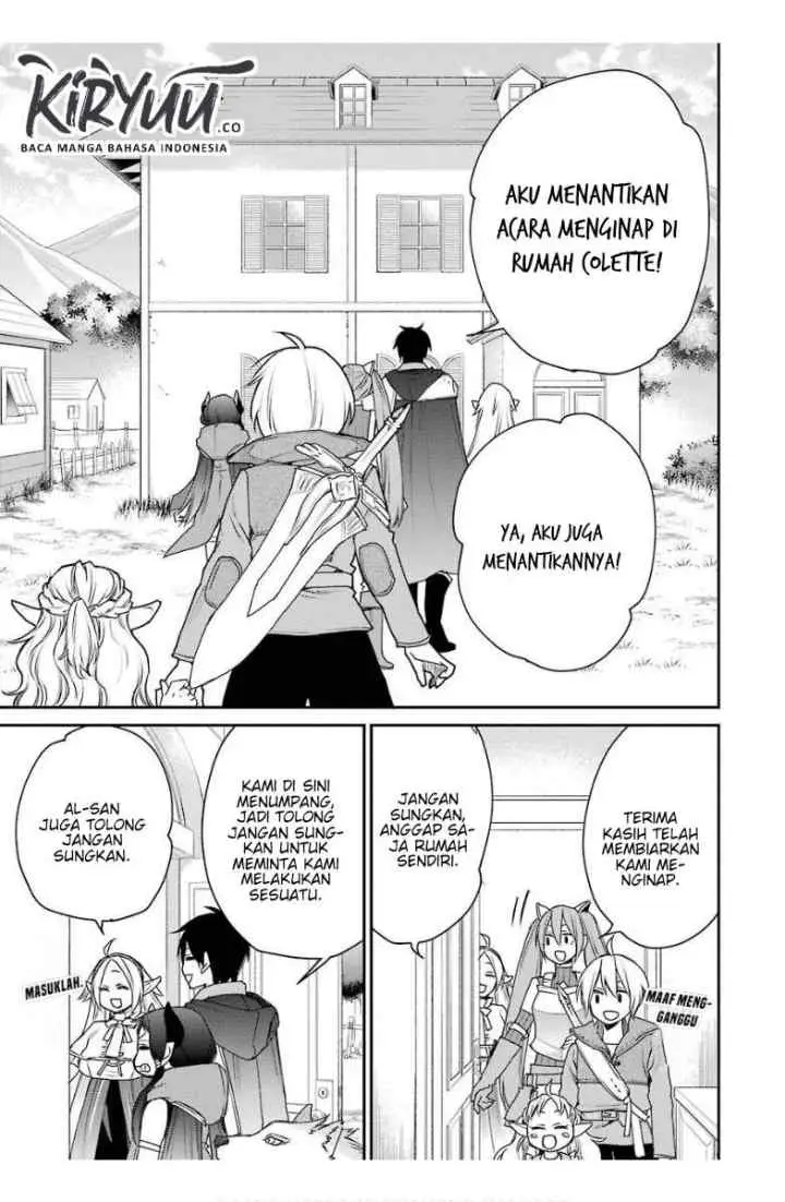 Saikyou no Madoshi. Hisa ni Ya wo Ukete Shimatta no de Inaka no Eihei ni Naru chapter 15.1 halaman 8