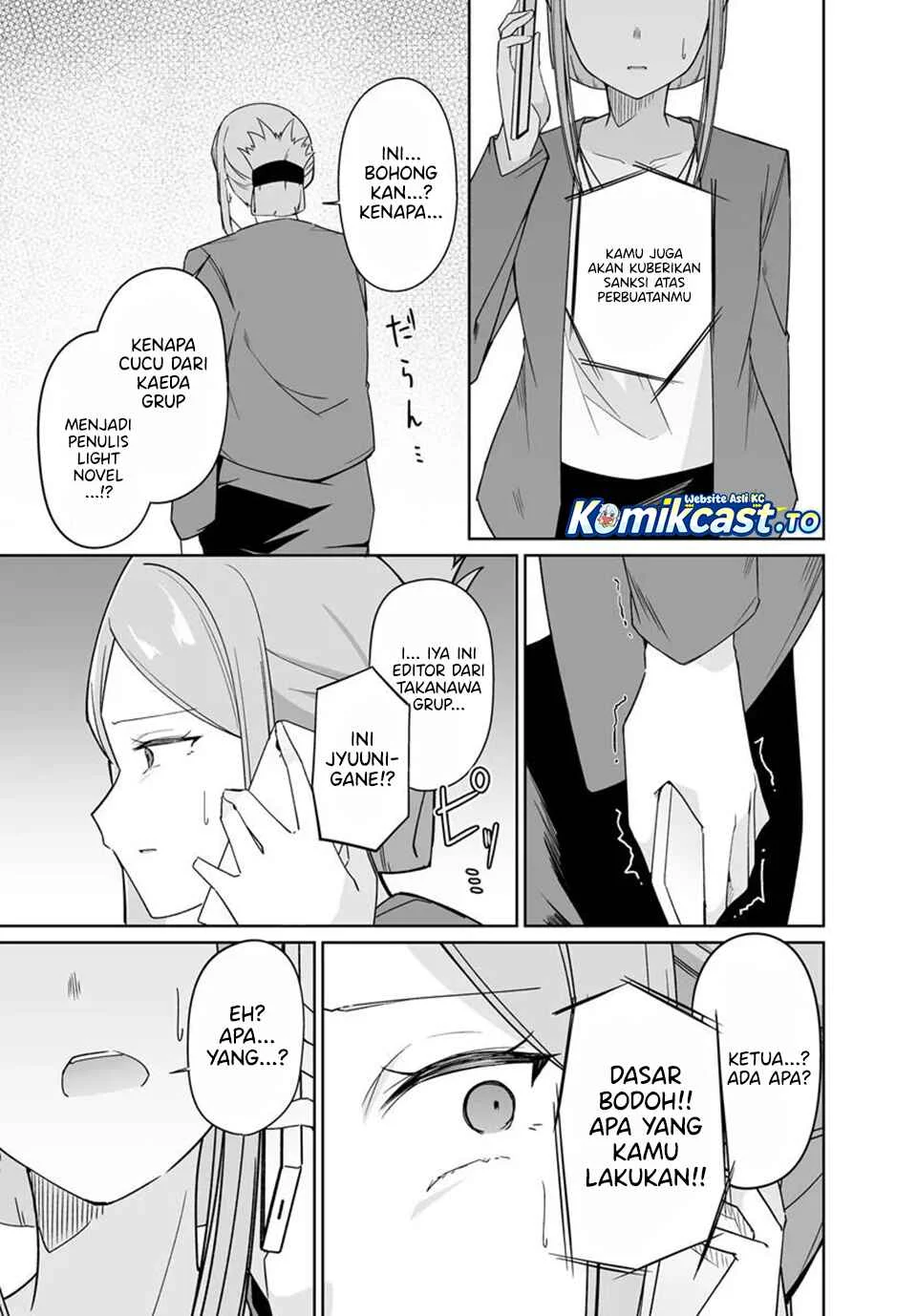 Madogiwa henshuu to baka ni sareta ore ga, futago JK to doukyo suru koto ni natta chapter 13.1 halaman 12