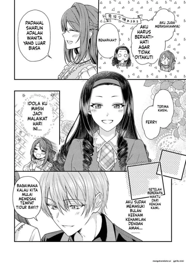 Heroine ga Kuru Mae ni Ninshin shimashita ~Tsunda Hazu no Akuyaku Reijou desuga, Douyara Chigau youdesu~ chapter 6.2 halaman 10
