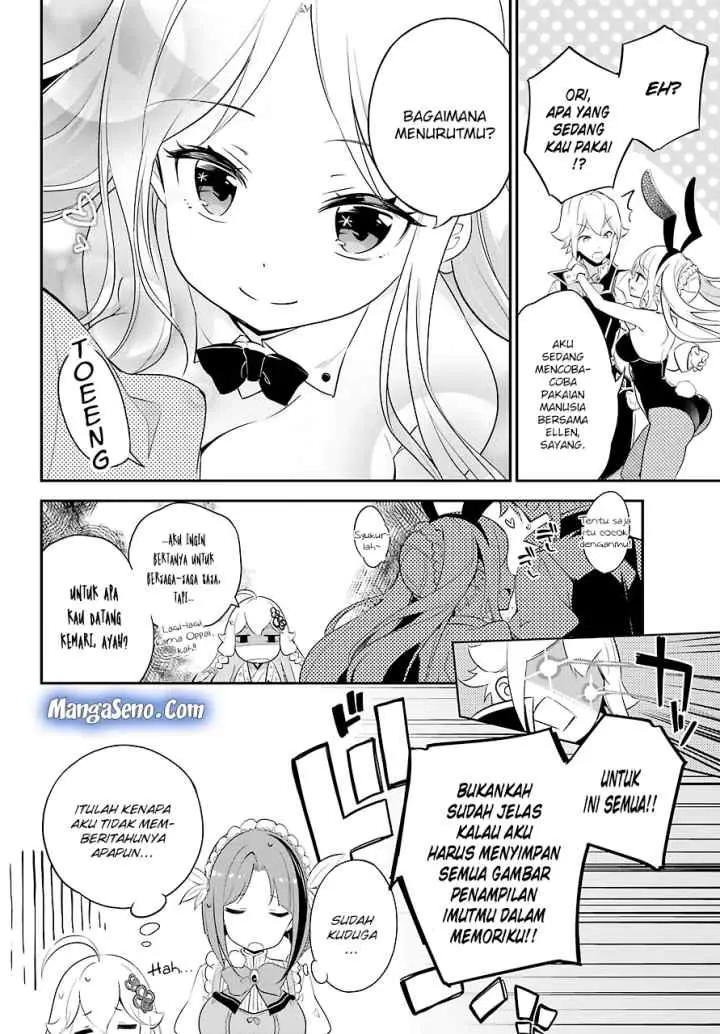 Chichi wa Eiyuu Haha wa Seirei Musume no Watashi wa Tenseisha chapter 7 halaman 8