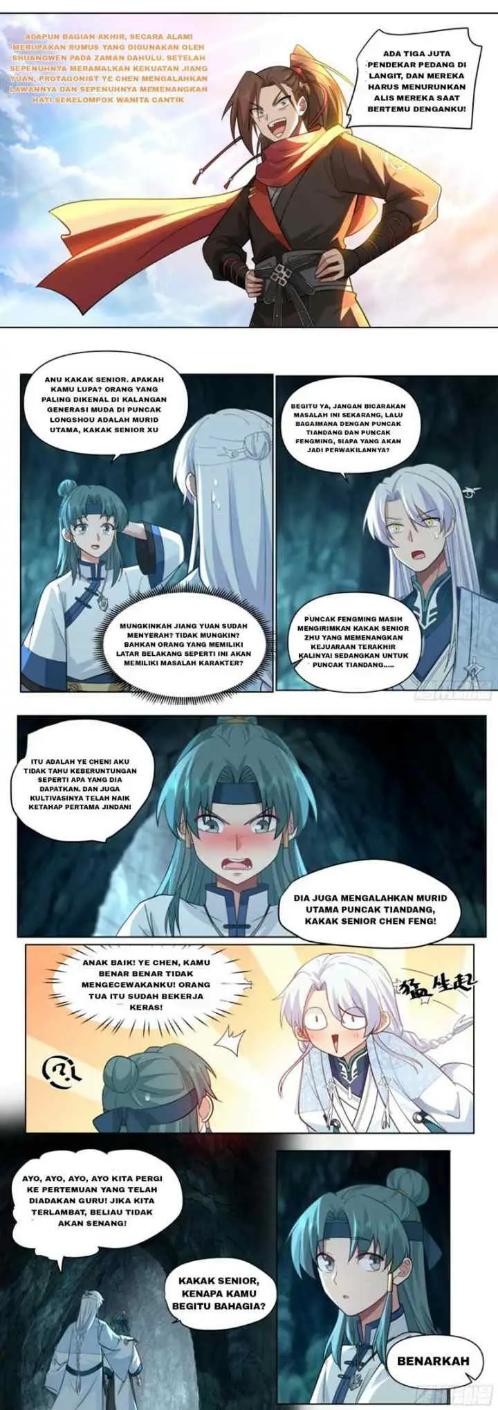The Villain's Senior Brother And His Junior Sisters Are All Yanderes chapter 44 halaman 7