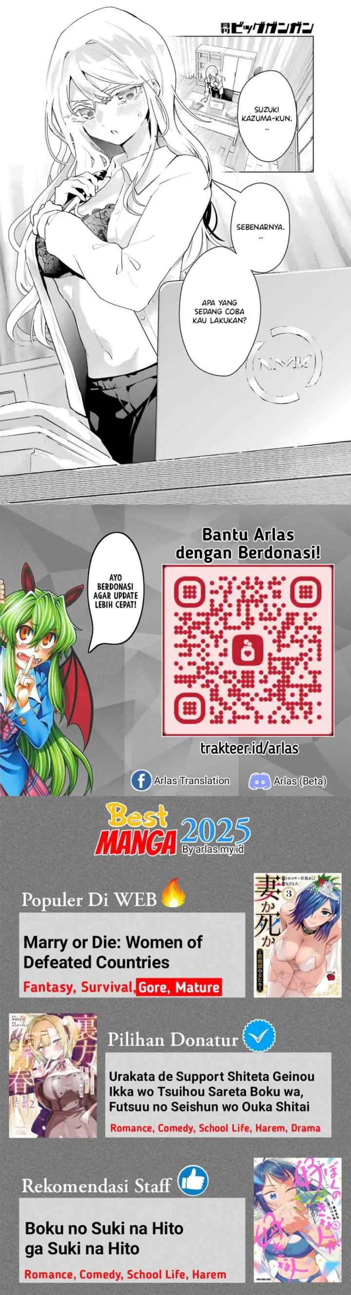 Anta to Osananajimitte dake demo Iyananoni! ~Zekkou kara Hajimaru S-kyuu Bishoujo to no Gakuen Nariagari Seikatsu~ chapter 12 halaman 17
