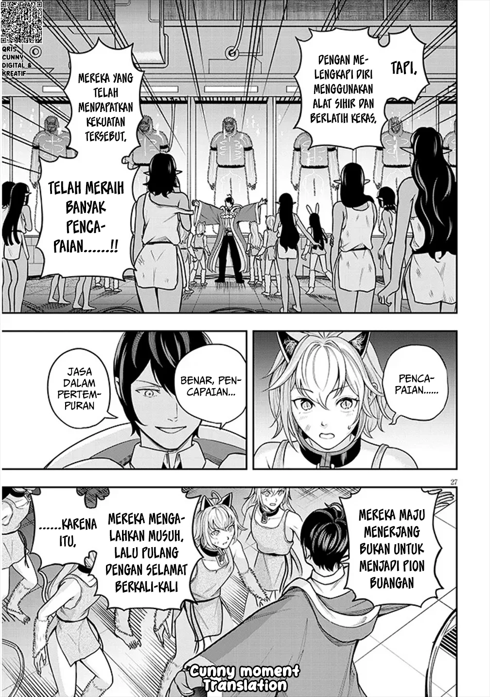 Eiyuu Onna Kishi ni Yuunou to Bareta Ore no Bijin Harem Kishidan: Gaikaku Hikume no Kijutsu Kishidan chapter 3 halaman 29