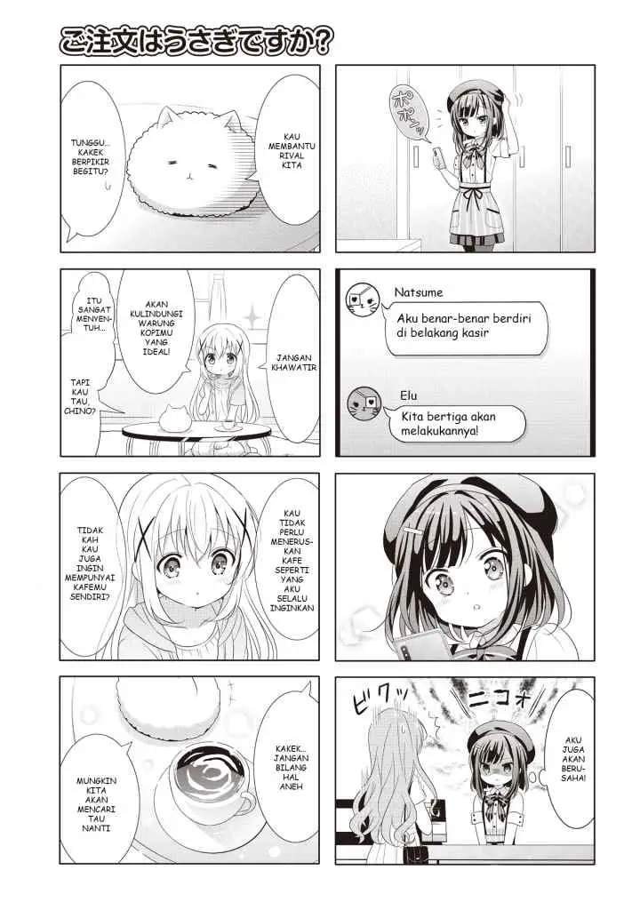 Gochuumon wa Usagi Desu ka? chapter 136 halaman 9