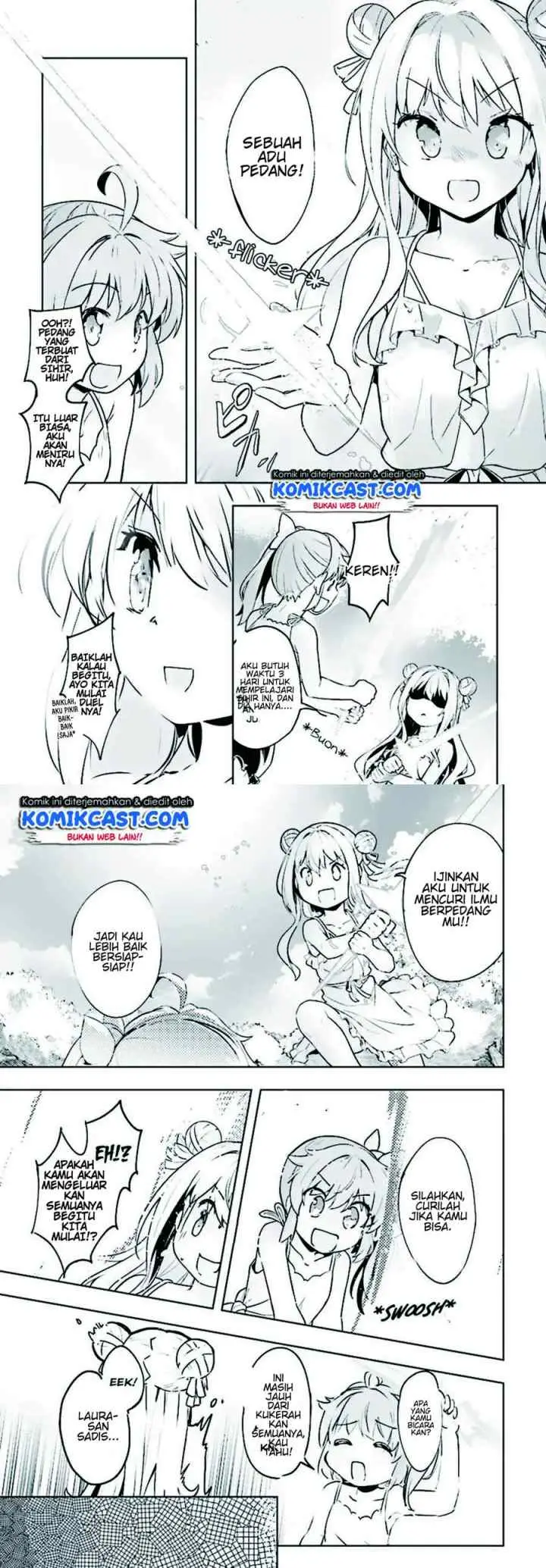 Kenshi o Mezashite Nyugaku Shitanoni Maho Tekisei 9999 Nandesukedo!? chapter 13 halaman 15