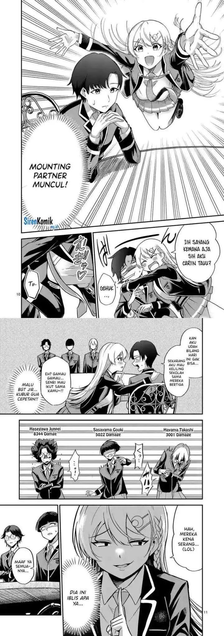 Saikyou ni Uzai Kanojo no, Asu kara Tsukaeru Mount Lesson chapter 4 halaman 6