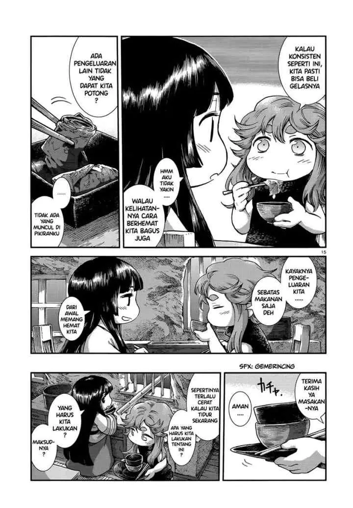 Hakumei to Mikochi chapter 55 halaman 15