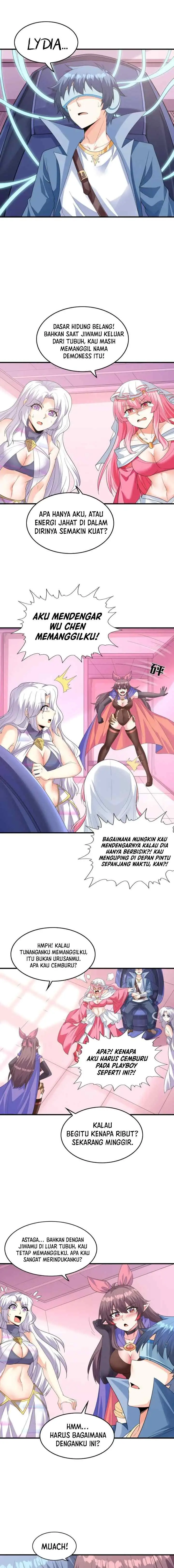 My Harem Is Entirely Female Demon Villains chapter 119 halaman 4