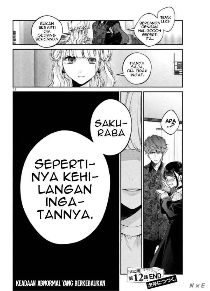 Inu to Kuzu chapter 12 halaman 18