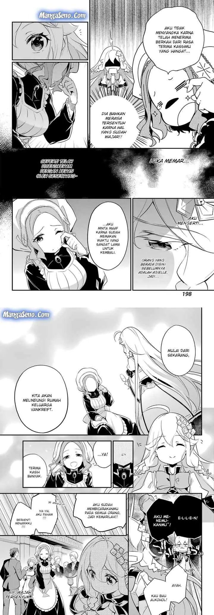 Chichi wa Eiyuu Haha wa Seirei Musume no Watashi wa Tenseisha chapter 8 halaman 12