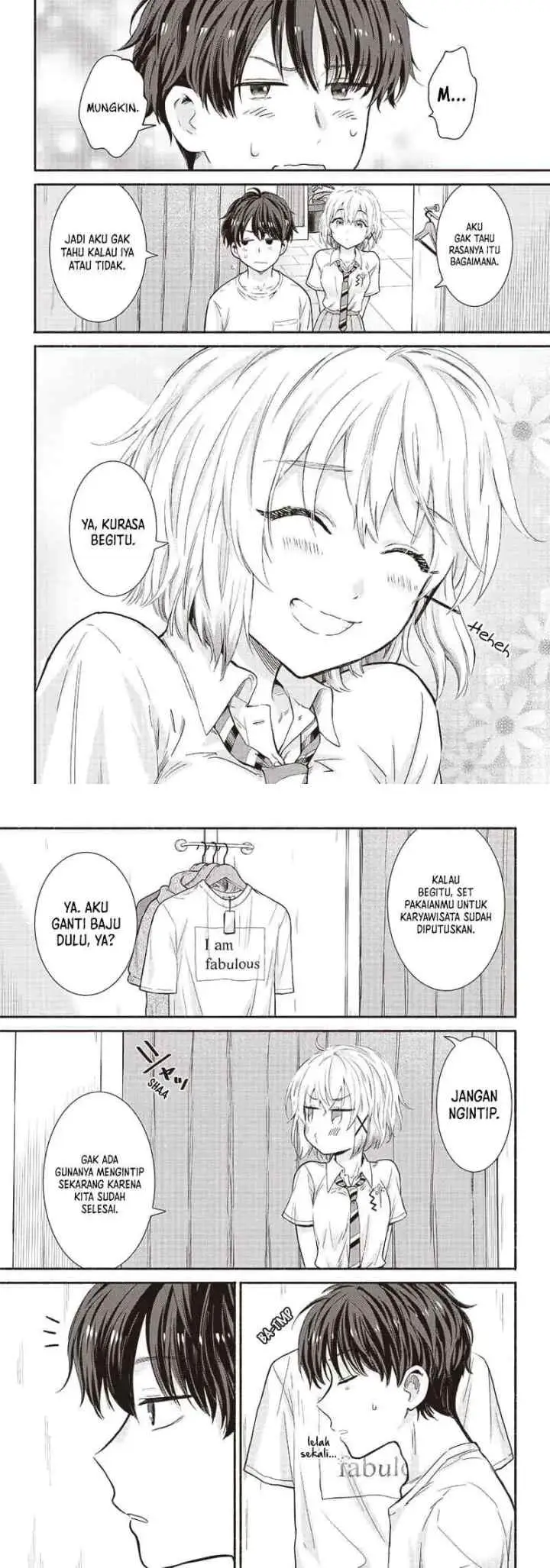Nee, Mou Isso Tsukiacchau? Osananajimi no Bishoujo ni Tanomarete, Camo Kareshi Hajimemashita chapter 16 halaman 8