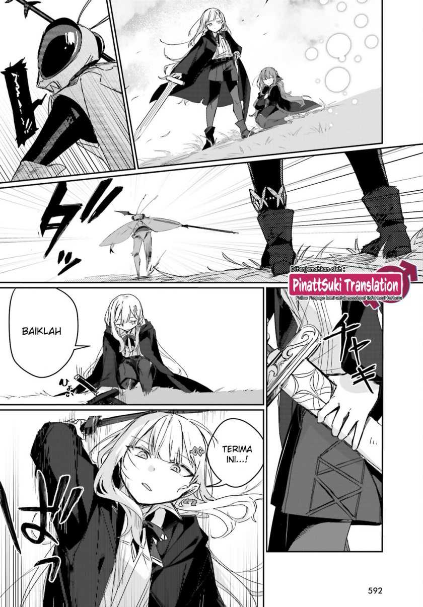 Astral Online - Maou no Noroi de Saikyou Bishoujo ni natta Ore, Saijaku Shoku da ga Cheat Skill de Chou Seichou shite Musou suru chapter 11 halaman 13