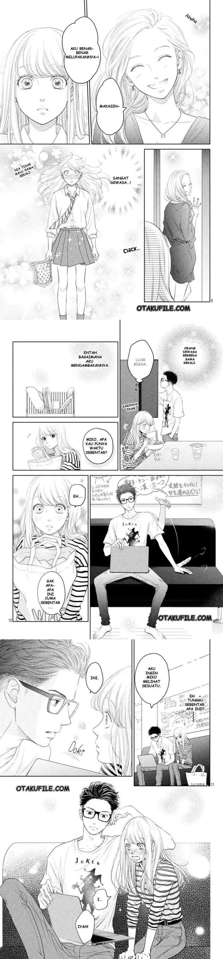 Living no Matsunaga-san chapter 3 halaman 4