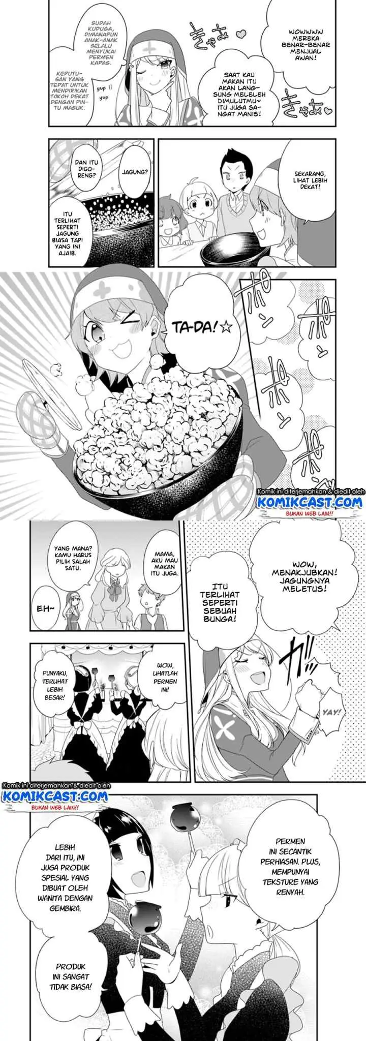 The Banished Villainess! Living the Leisurely Life of a Nun Making Revolutionary Church Food chapter 6 halaman 4