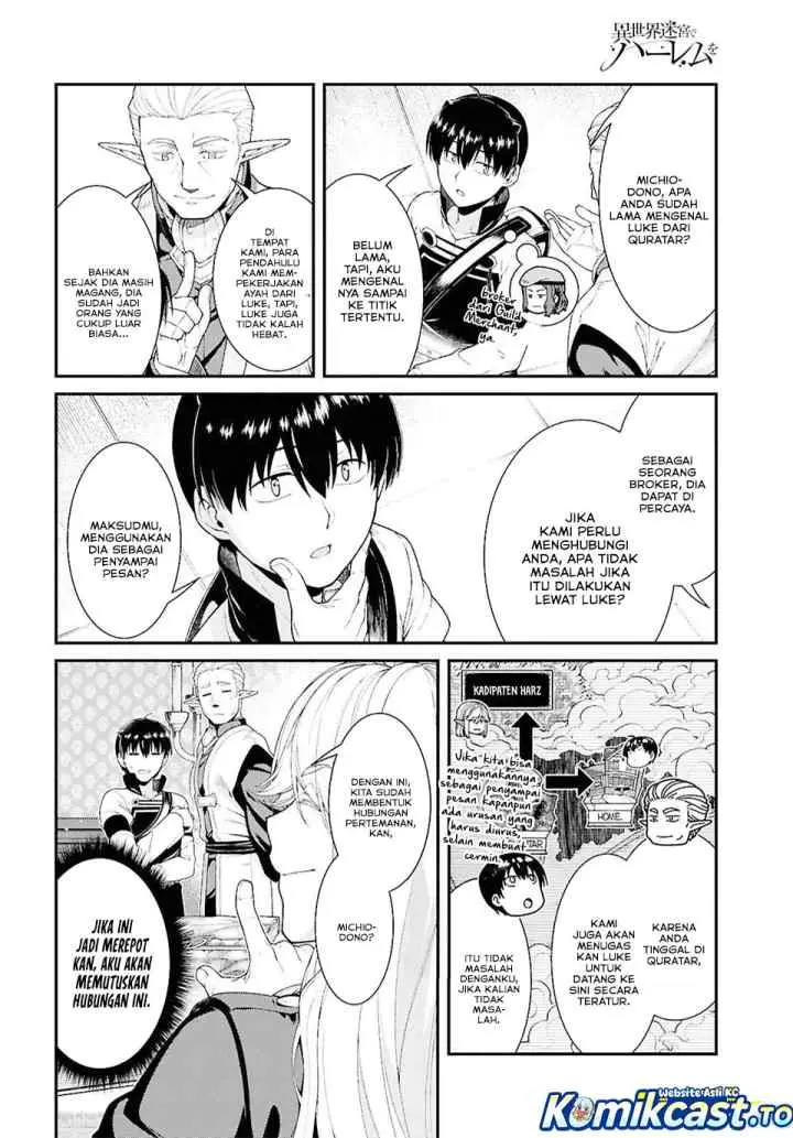 Isekai Meikyuu de Harem wo chapter 101 halaman 6