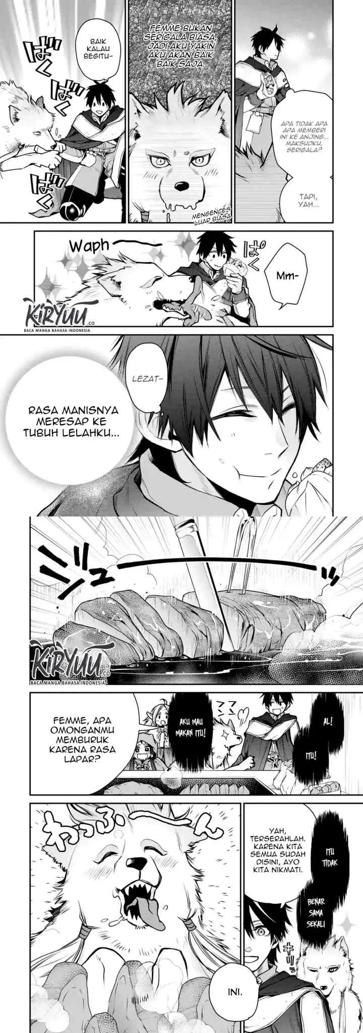 Saikyou no Madoshi. Hisa ni Ya wo Ukete Shimatta no de Inaka no Eihei ni Naru chapter 8.3 halaman 7