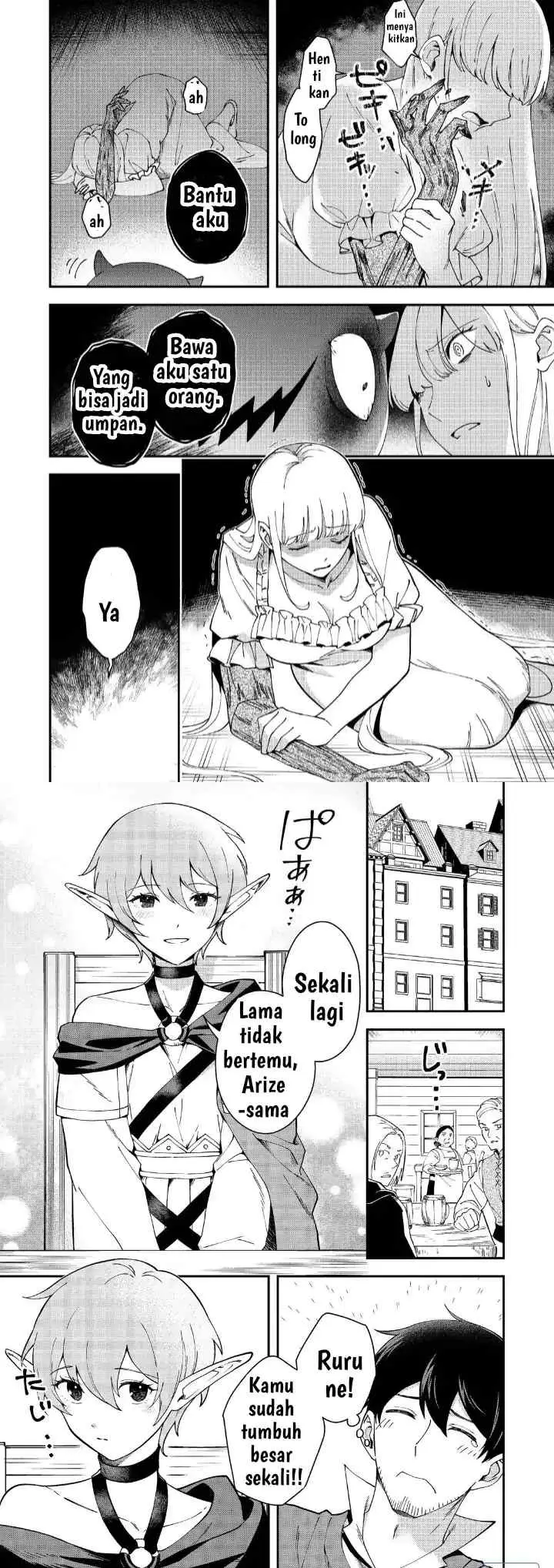 Hirotta Dorei-tachi ga Tabi datte Haya Juunen, Naze ka Ore ga Densetsu ni Natteita chapter 5 halaman 4