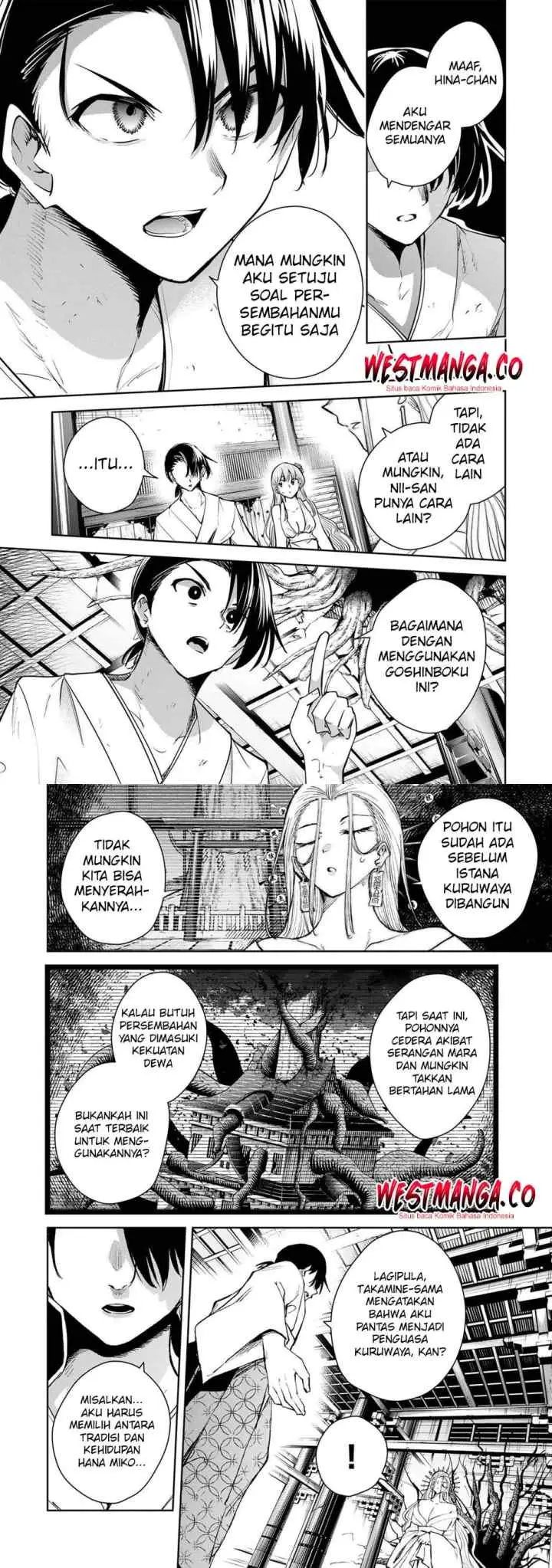 Sakigake no Hana Miko chapter 77 halaman 9
