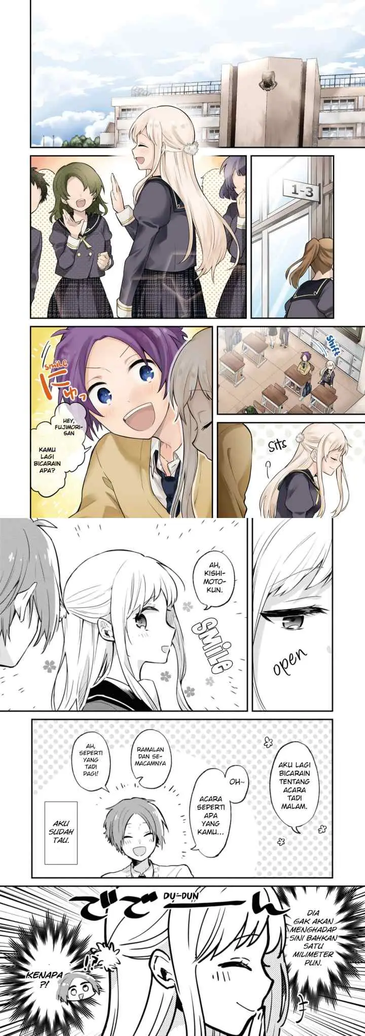 Kimi no Yokogao shika Mirenai chapter 1 halaman 4