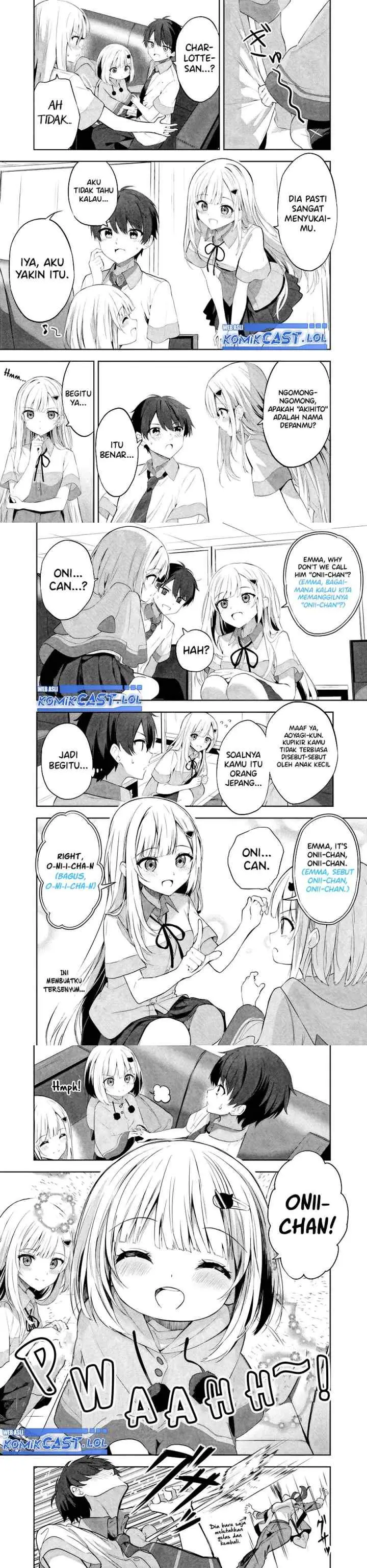 Maigo ni Natteita Youjo o Tasuketara, Otonari ni Sumu Bishoujo Ryuugakusei ga Ie ni Asobi ni Kuru You ni Natta Ken ni Tsuite chapter 1 halaman 16