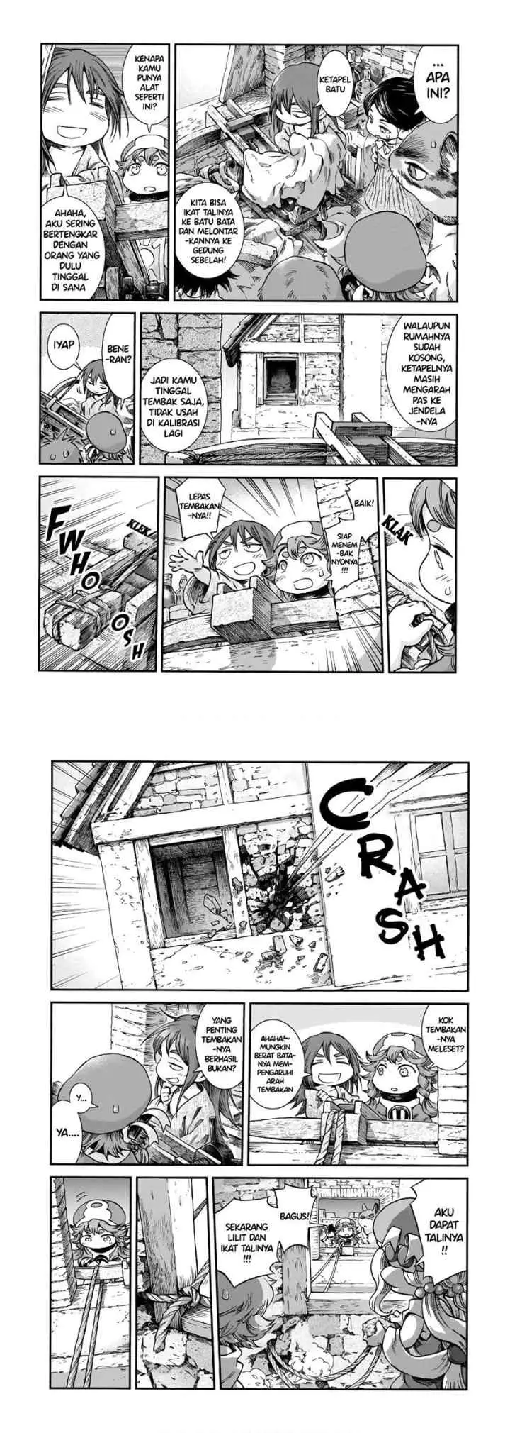 Hakumei to Mikochi chapter 57 halaman 4
