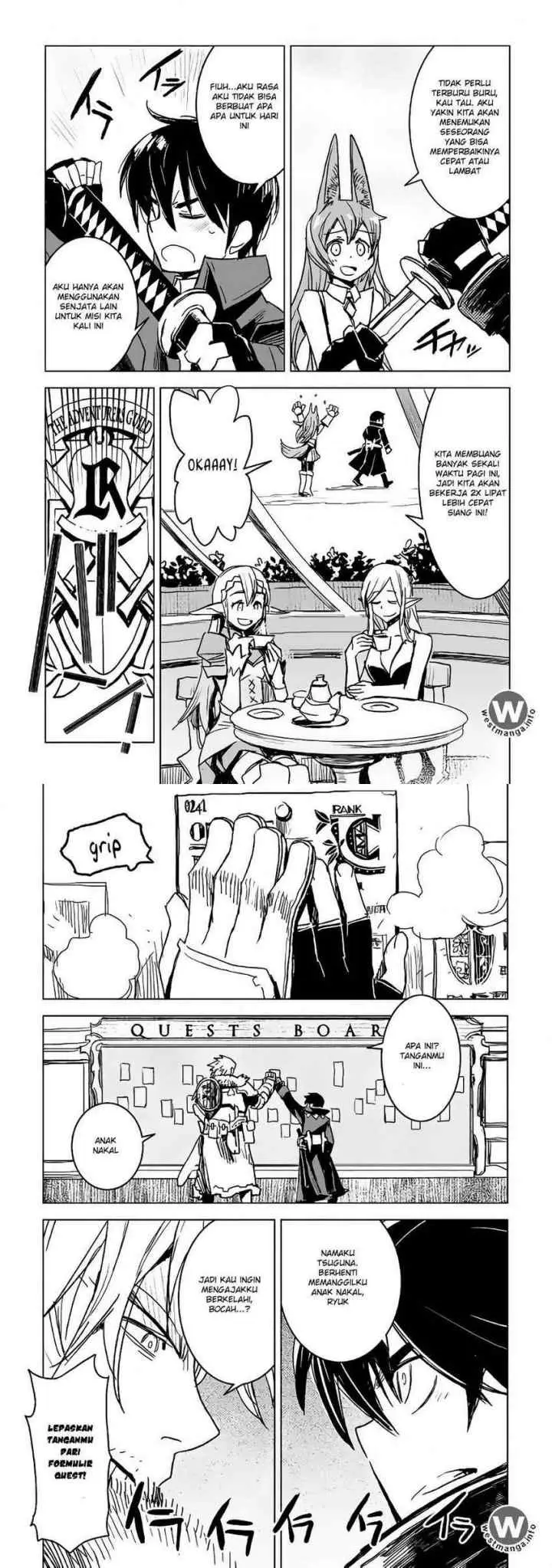 Kuro no Souzou Shoukanshi chapter 6 halaman 8