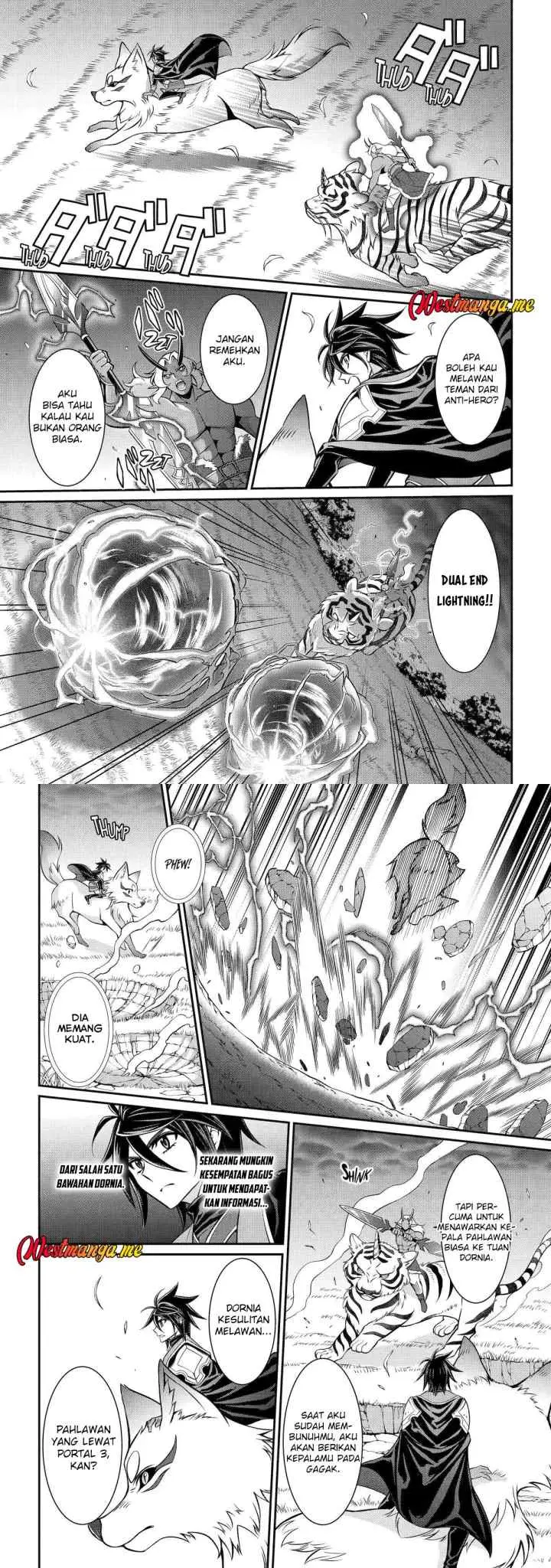 Shikkoku Tsukai no Saikyo Yusha Nakama Zen'in ni Uragira Retanode Saikyo no Mamono chapter 98 halaman 8