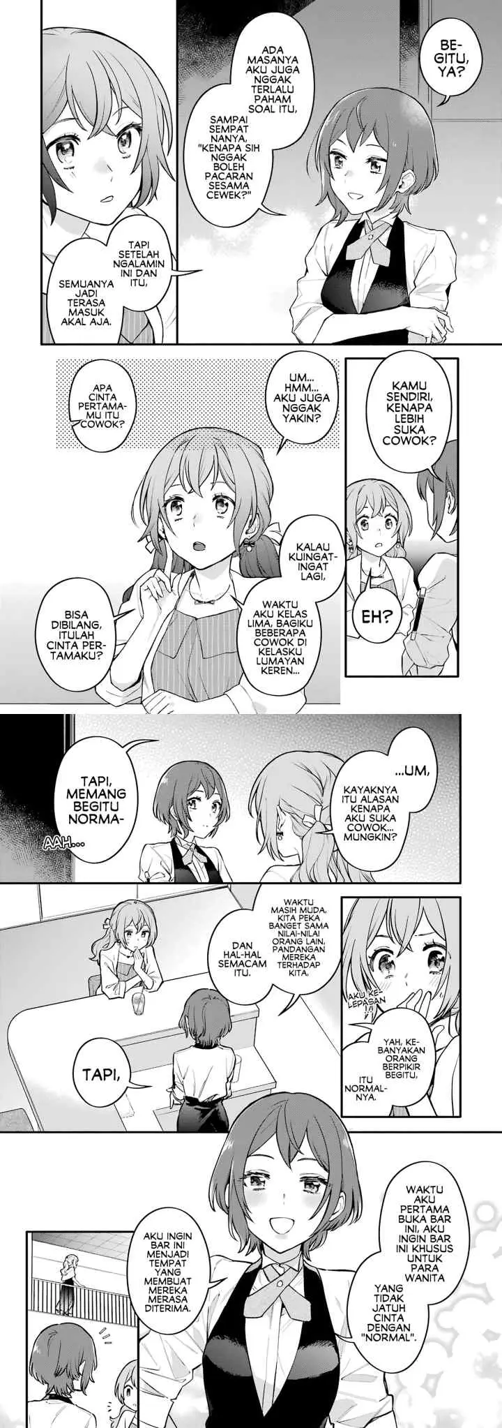 Onna Doushi to ka Arienai deshou to Iiharu Onna no ko wo, Hyakunichi kan de Tetteiteki ni Otosu Yuri no Ohanashi chapter 5 halaman 5