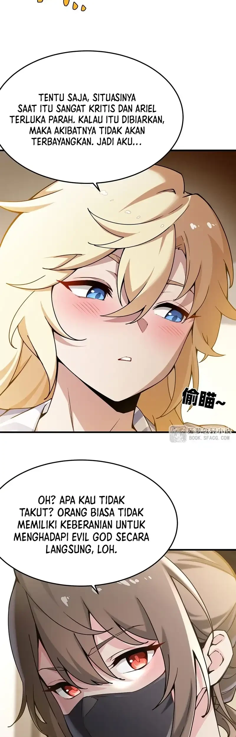 The Yellow-haired Villain in Female Main Character's Novel wants Happiness chapter 72 halaman 7