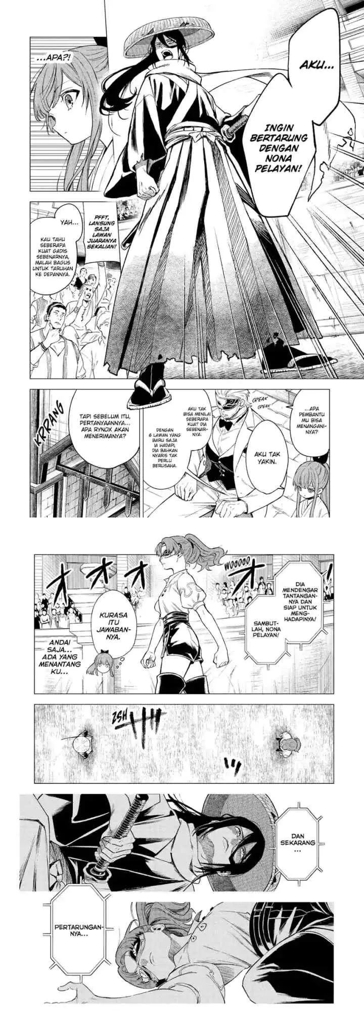 Kyouran Reijou Nia Liston: Byoujaku Reijou ni Tensei shita Kamigoroshi no Bujin no Karei Naru Musouroku chapter 9 halaman 4