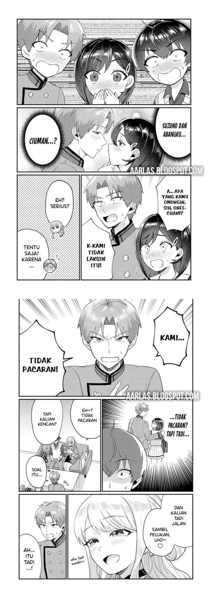 Douyara Ore wa Imadoki Gal na Toshiue Osananajimi kara Gekiomo Kanjou wo Mukerareteiru Rashii chapter 8 halaman 6