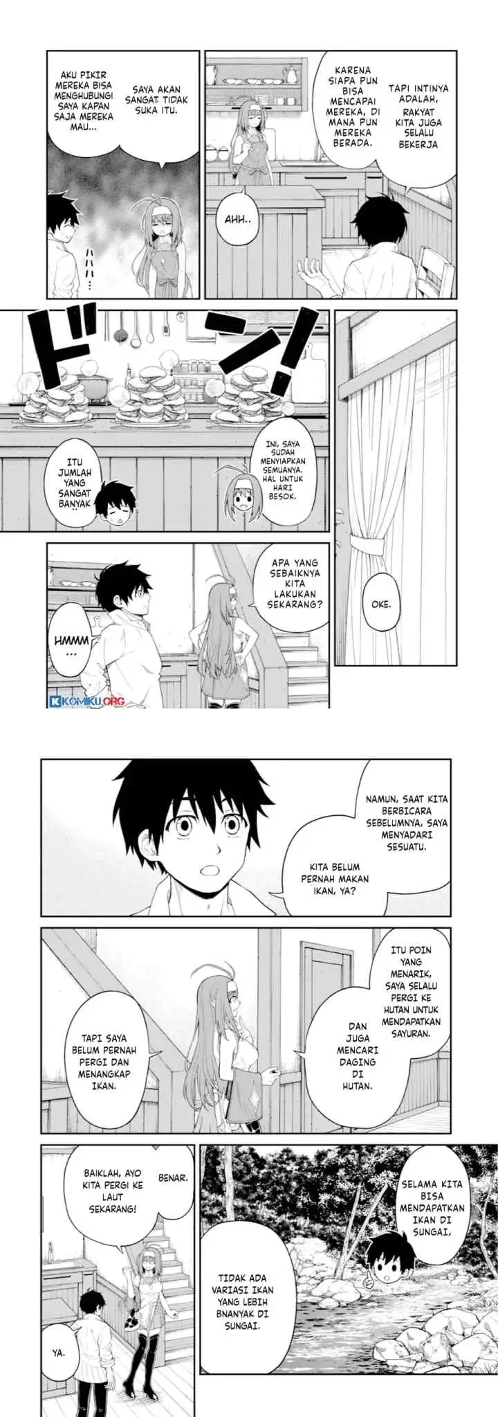 Tenseishitara Saikyou Shutachi ga Sumau Shima deshita. Kono Shima de Slow Life wo Tanoshimimasu chapter 13 halaman 8