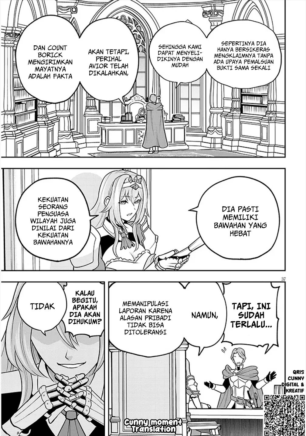 Eiyuu Onna Kishi ni Yuunou to Bareta Ore no Bijin Harem Kishidan: Gaikaku Hikume no Kijutsu Kishidan chapter 4 halaman 38