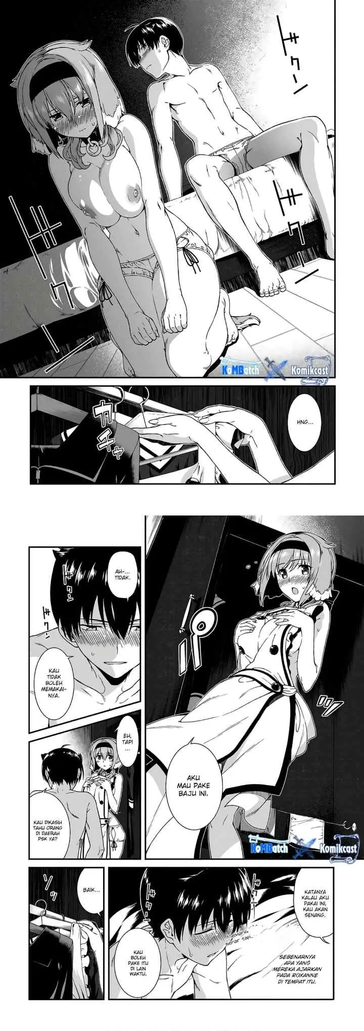 Isekai Meikyuu de Harem wo chapter 6.2 halaman 16
