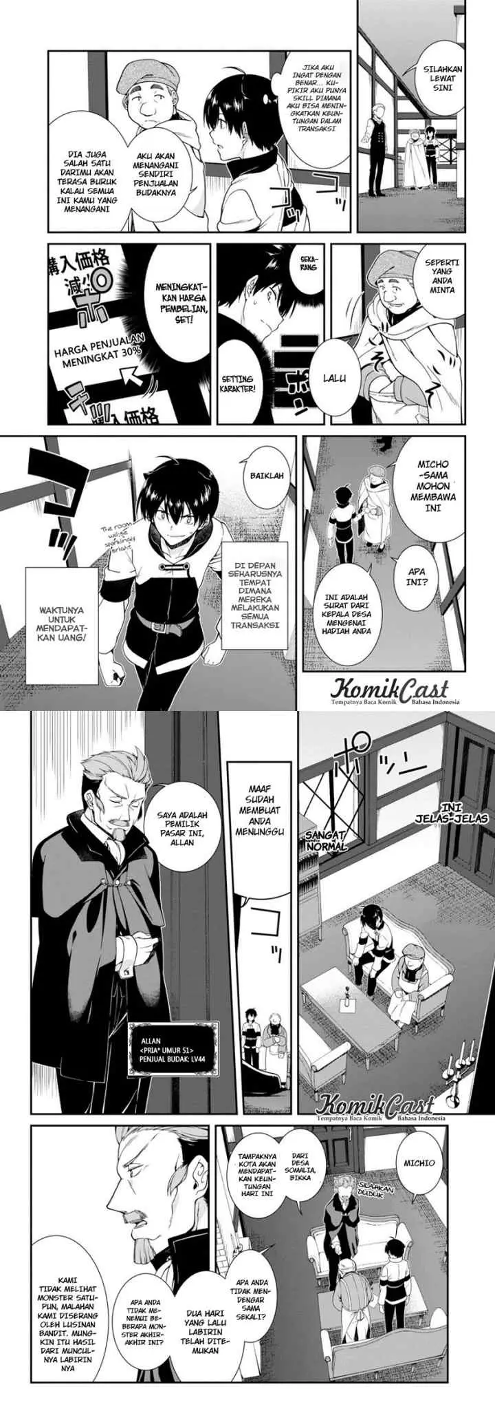 Isekai Meikyuu de Harem wo chapter 2 halaman 13