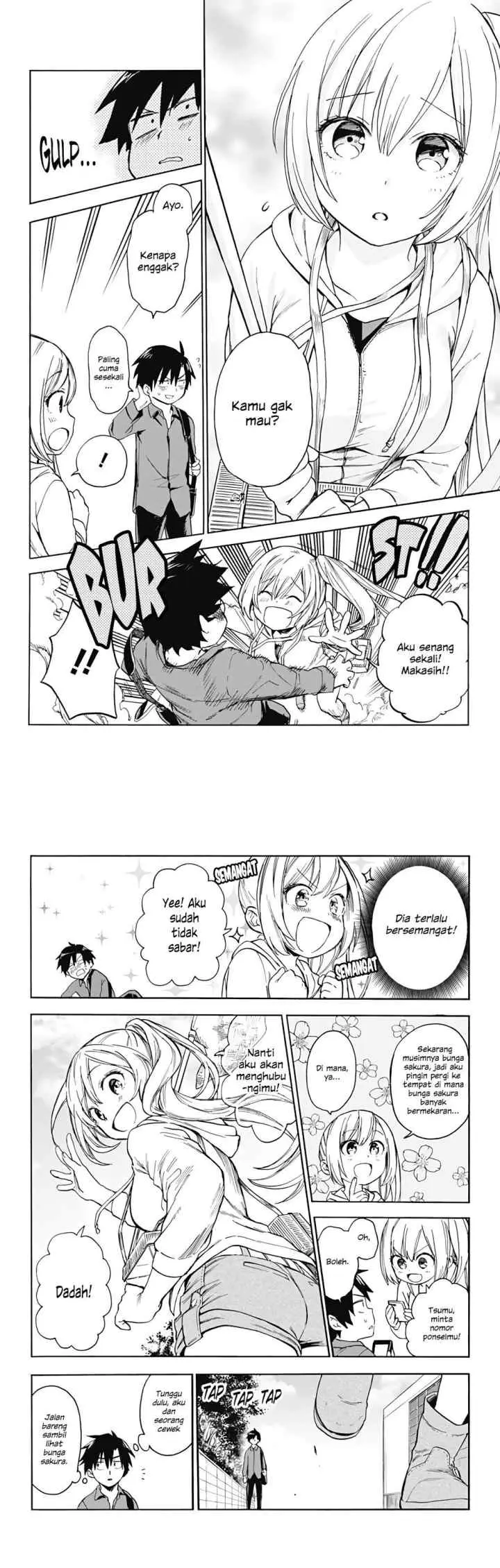 Saguri-chan Tankentai chapter 1 halaman 8