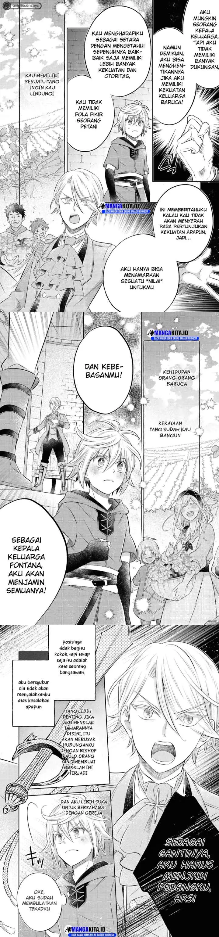 Isekai no Binbou Nouka ni Tensei Shitanode, Renga o Tsukutte Shiro o Tateru Koto ni Shimashita chapter 16 halaman 9