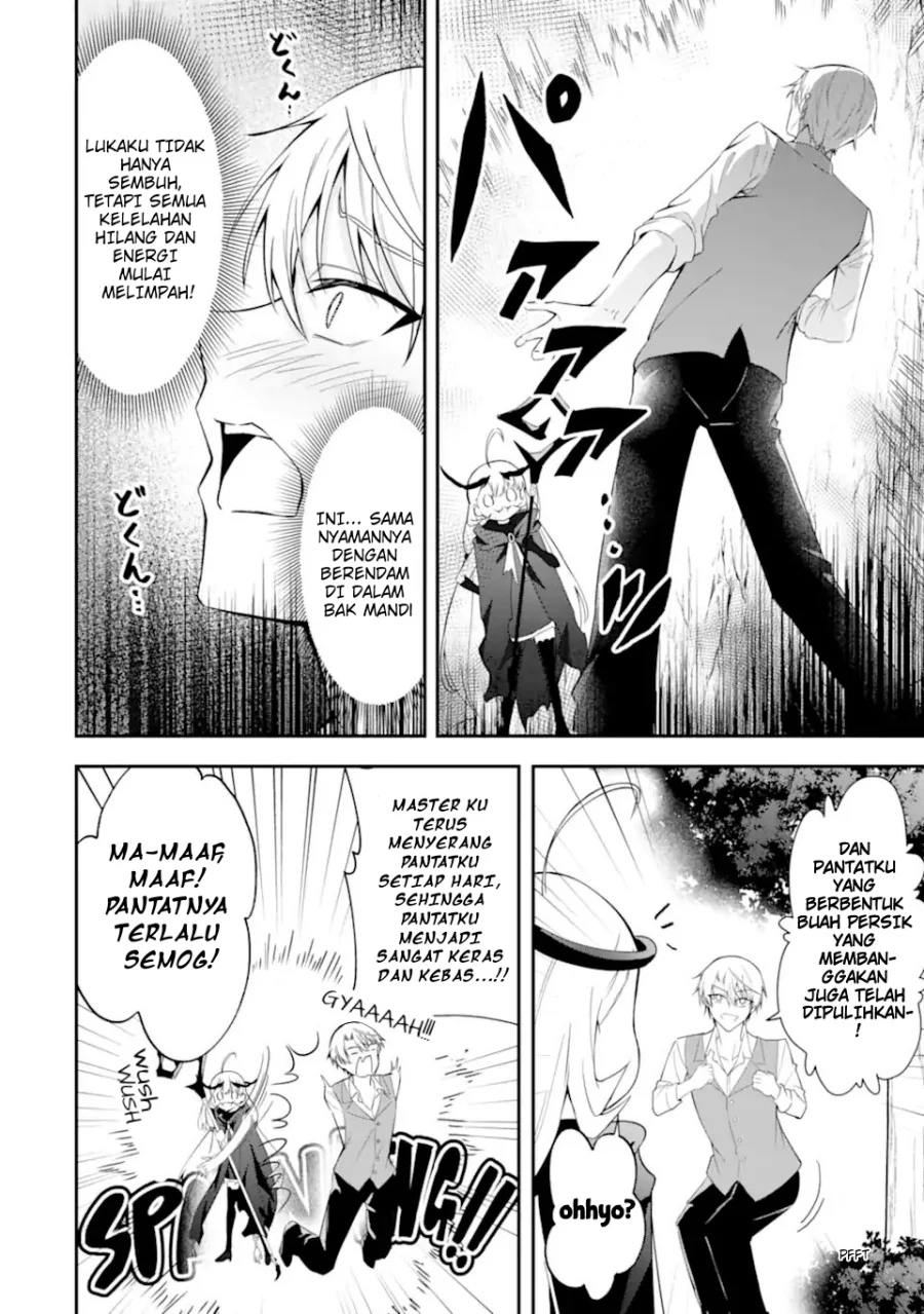 Shokei Flag no Akuyaku Kizoku ni Tensei Shitaga, Shinitakunainode Yami Maho wo Kiwamete Heroine-tachi wo Sukuimasu: Byojakuna Heroine wo Care Shitara Naze ka Ore ga Dekiai Sareta Ken chapter 2.1 halaman 5