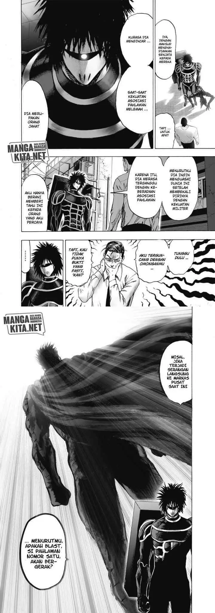 One Punch Man chapter 166 halaman 8