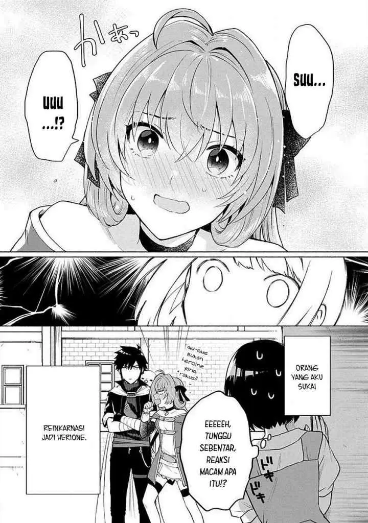 Tensei Shitara Ore ga Heroine de Aitsu ga Yuusha datta chapter 18.5 halaman 8