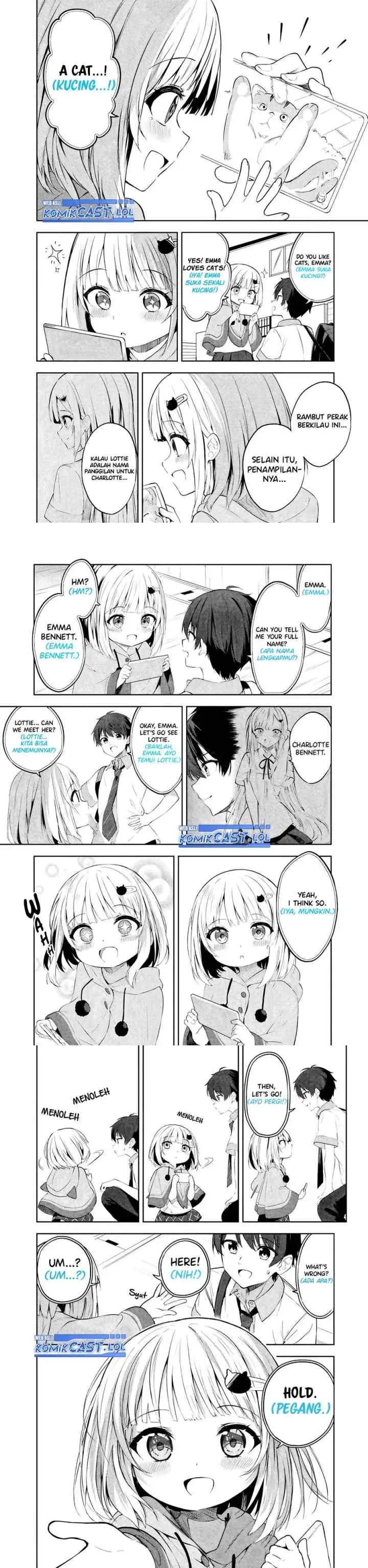 Maigo ni Natteita Youjo o Tasuketara, Otonari ni Sumu Bishoujo Ryuugakusei ga Ie ni Asobi ni Kuru You ni Natta Ken ni Tsuite chapter 1 halaman 11