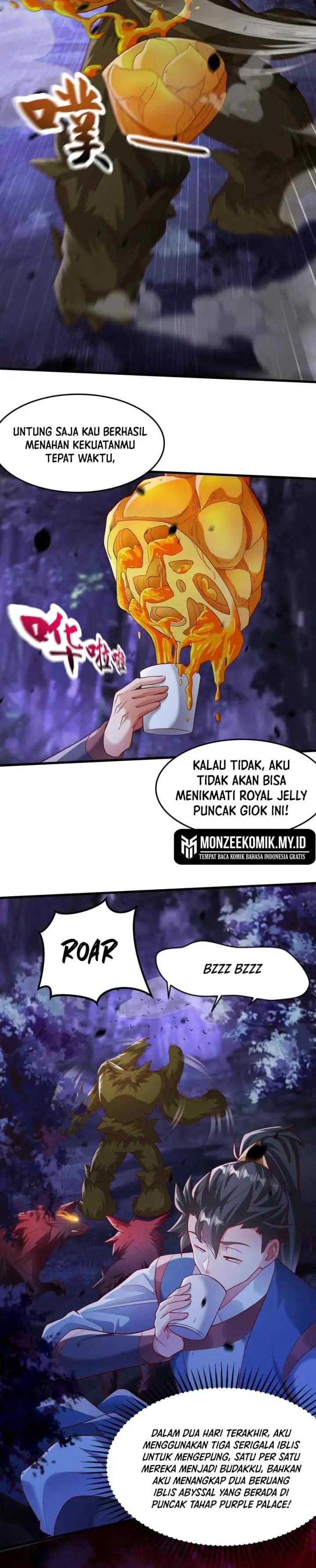 I Scared the Divine Lord as I handed over the Ancient Immortal Pill chapter 58 halaman 9