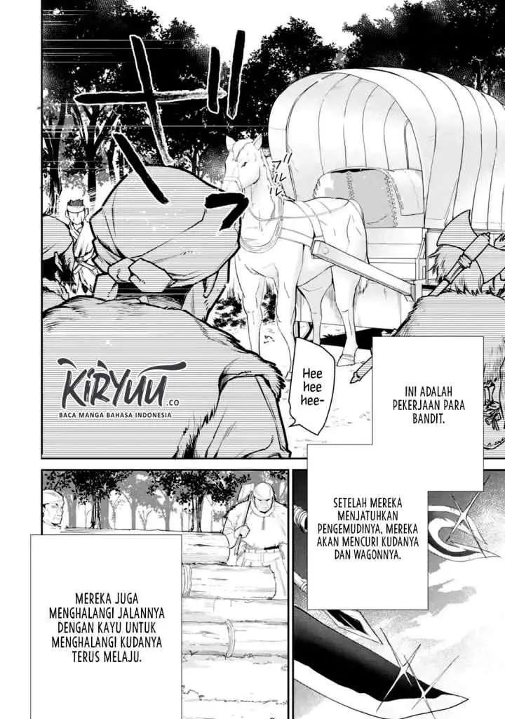Saikyou no Madoshi. Hisa ni Ya wo Ukete Shimatta no de Inaka no Eihei ni Naru chapter 8.1 halaman 10