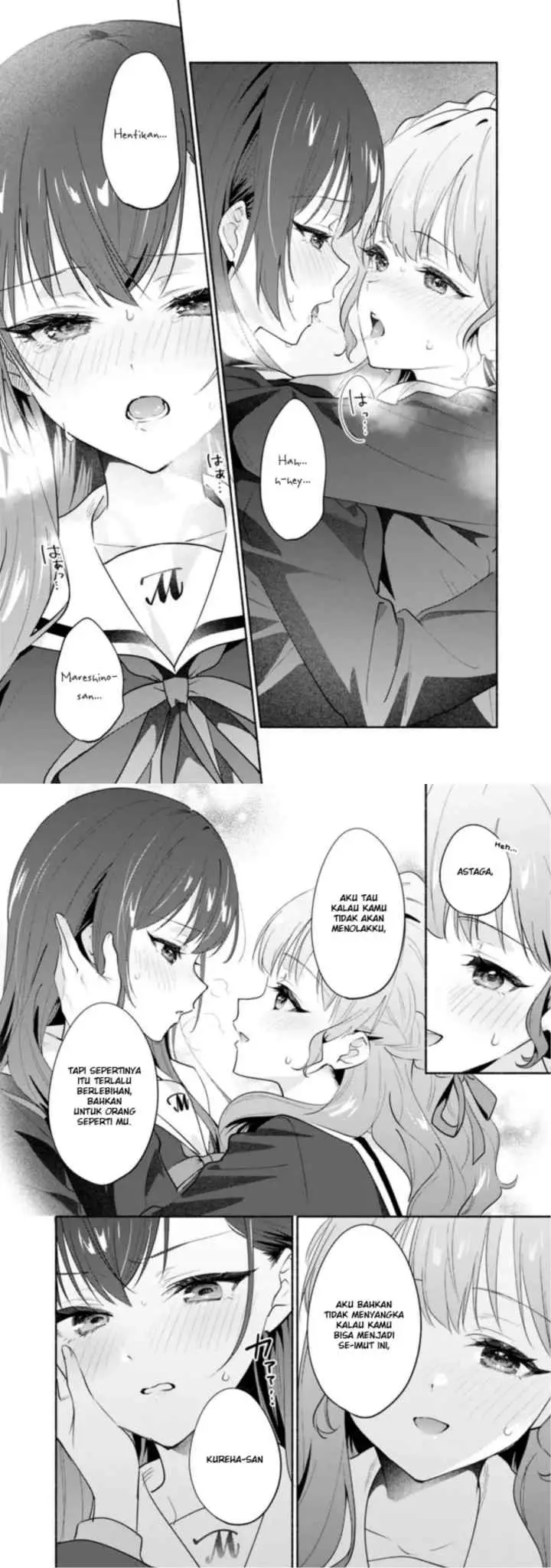 A Yuri Story About Breaking a Pretty Girl Who Keeps Insisting -I Won't Lose- Into Submission chapter 4 halaman 7